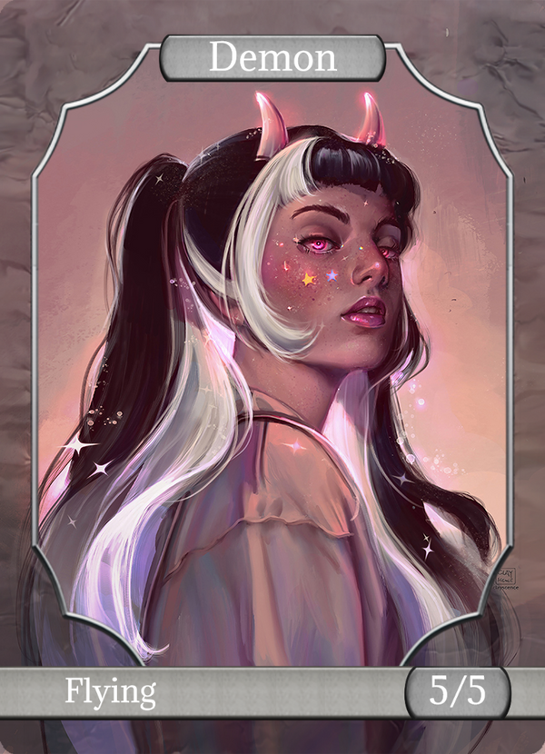 Cute Demon - (Stone transp)