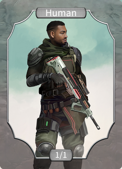 Cyber Soldier - (Stone transp)