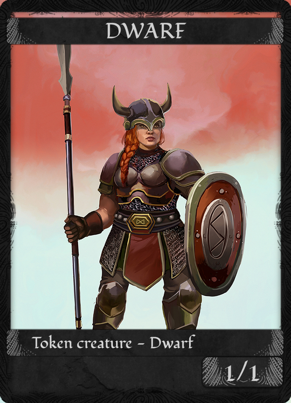 Dwarf Soldier - (Graffite)