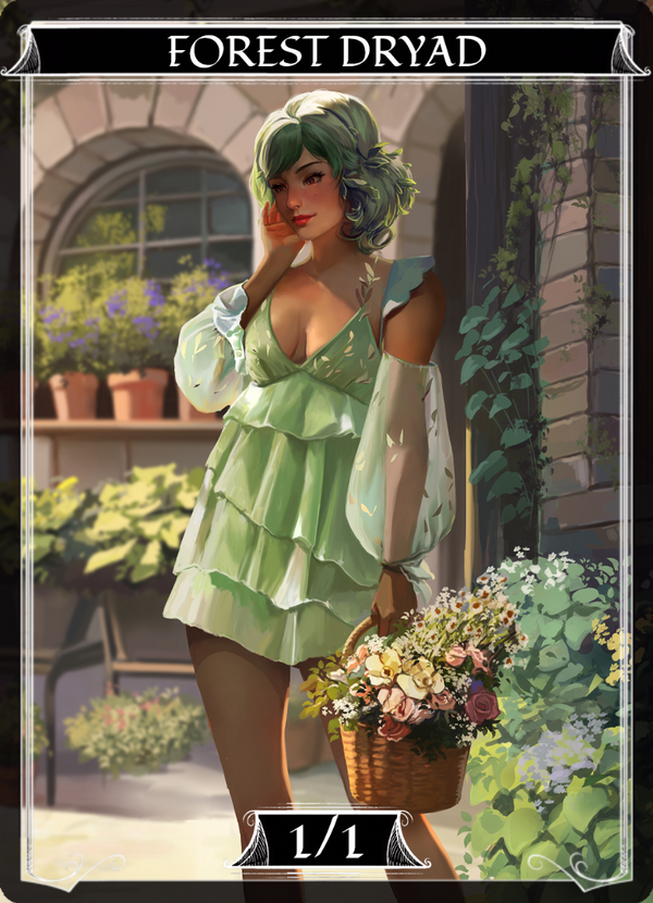 Green Dress - (Goth)