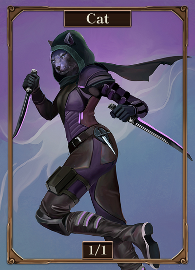 Ninja Cat - (Fantasy)