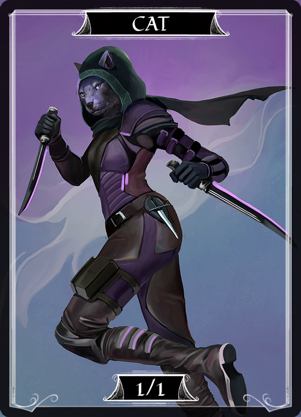 Ninja Cat - (Goth)