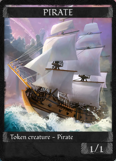 Pirate Ship - (Graffite)