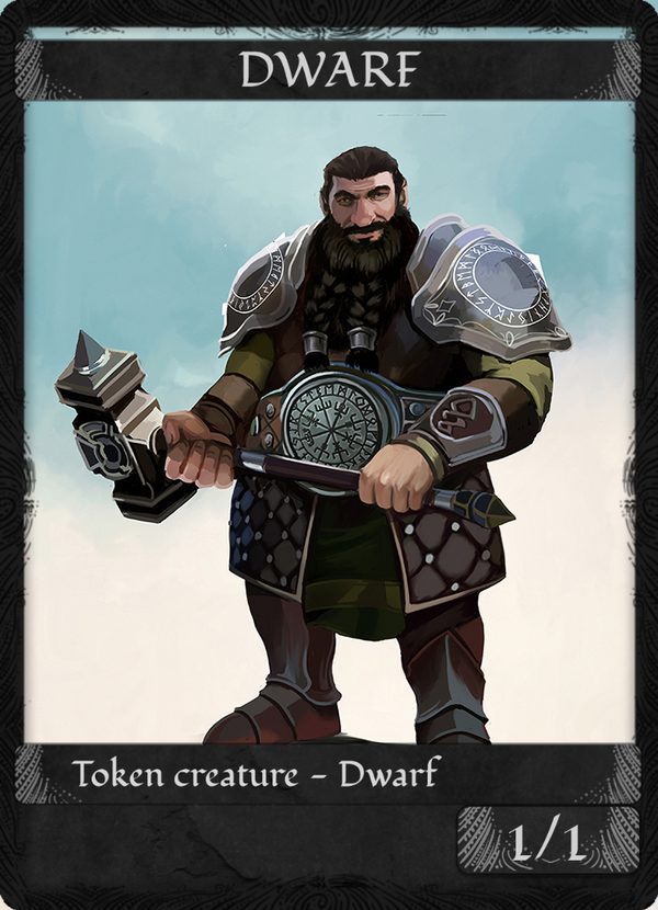 Runic Dwarf - (Graffite)