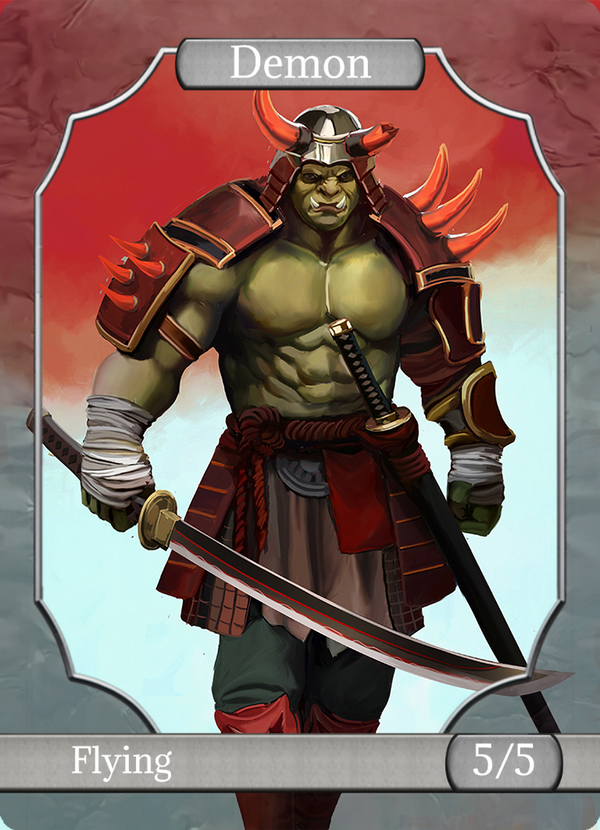 Samurai Orc - (Stone transp)