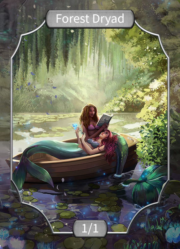 Two Mermaids - (Stone transp)