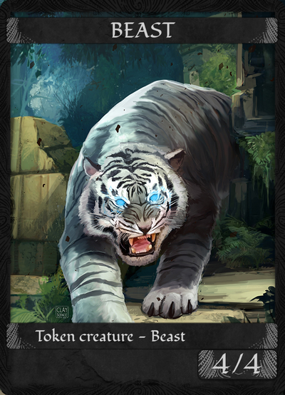 White Tiger - (Graffite)