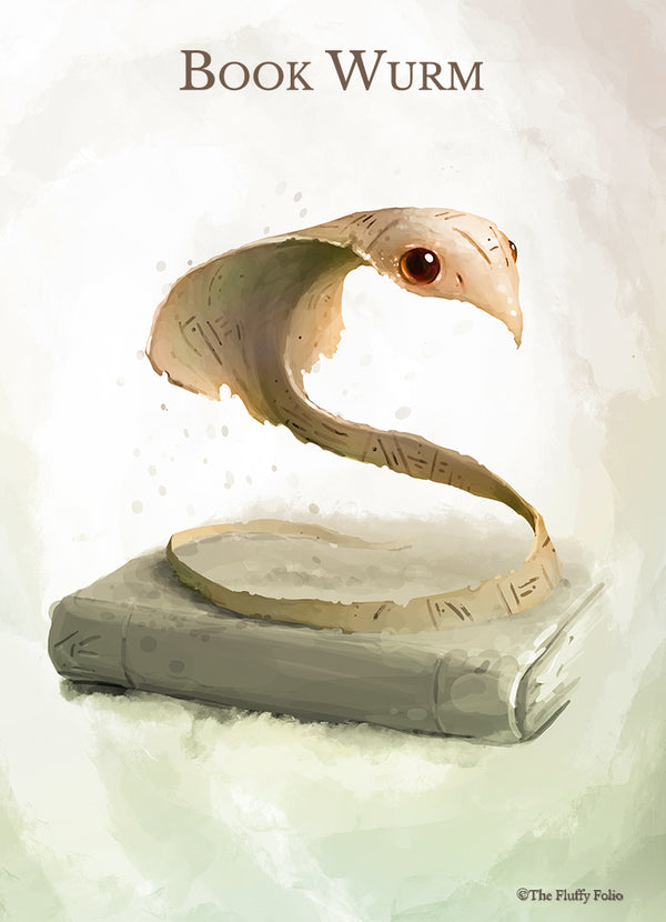 The Fluffy Folio Book Wurm