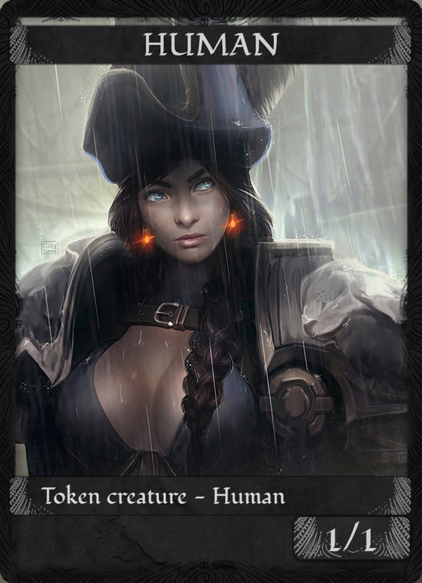 Captain in the Rain - (Graffite)