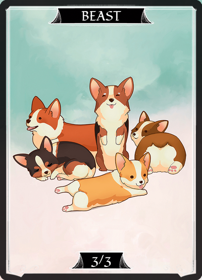 Corgis - (Goth)