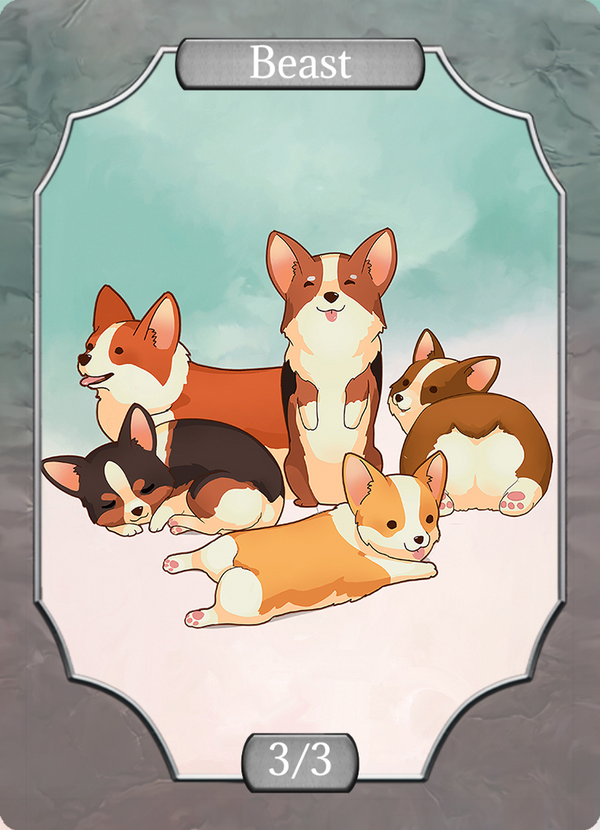 Corgis - (Stone transp)
