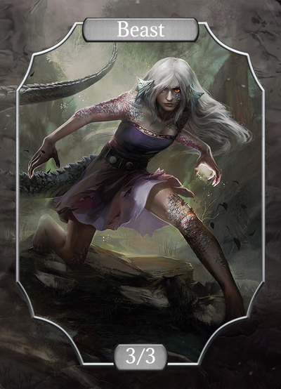 Creature of the Swamp - (Stone transp)