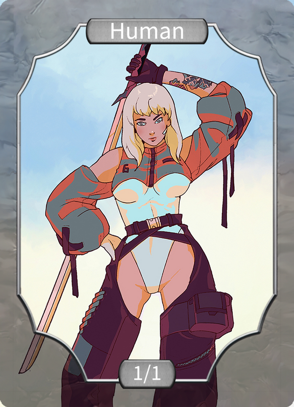 Cyber Ninja - (Stone transp)