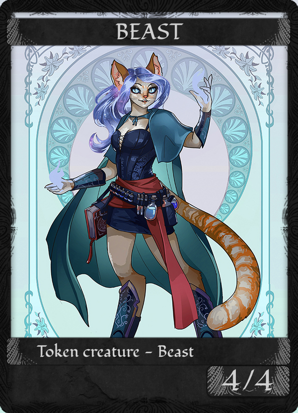 Furry Witch - (Graffite)