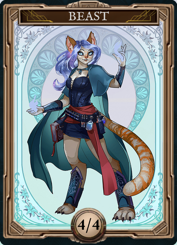 Furry Witch - (Deco)