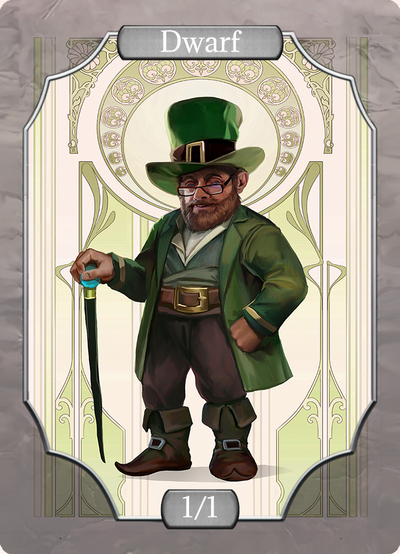 Happy Dwarf - (Stone transp)