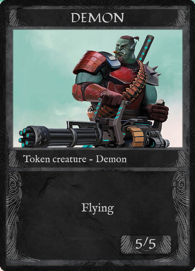 Machinegun Orc - (Graffite)