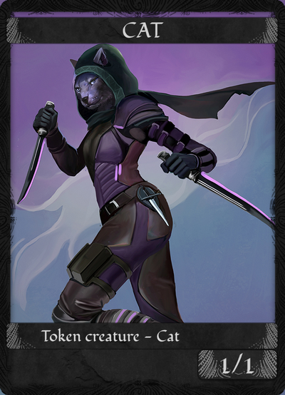 Ninja Cat - (Graffite)