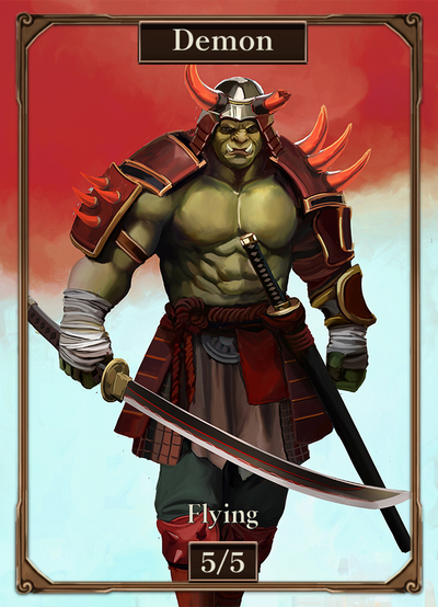 Samurai Orc - (Fantasy)