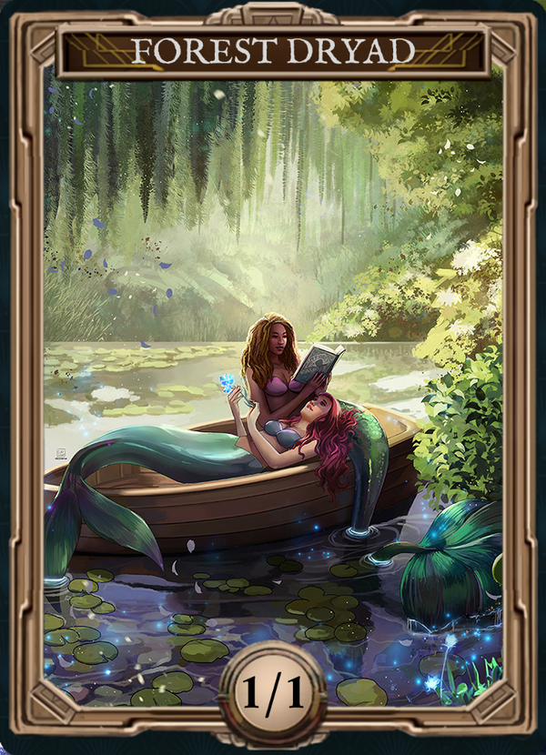 Two Mermaids - (Deco)