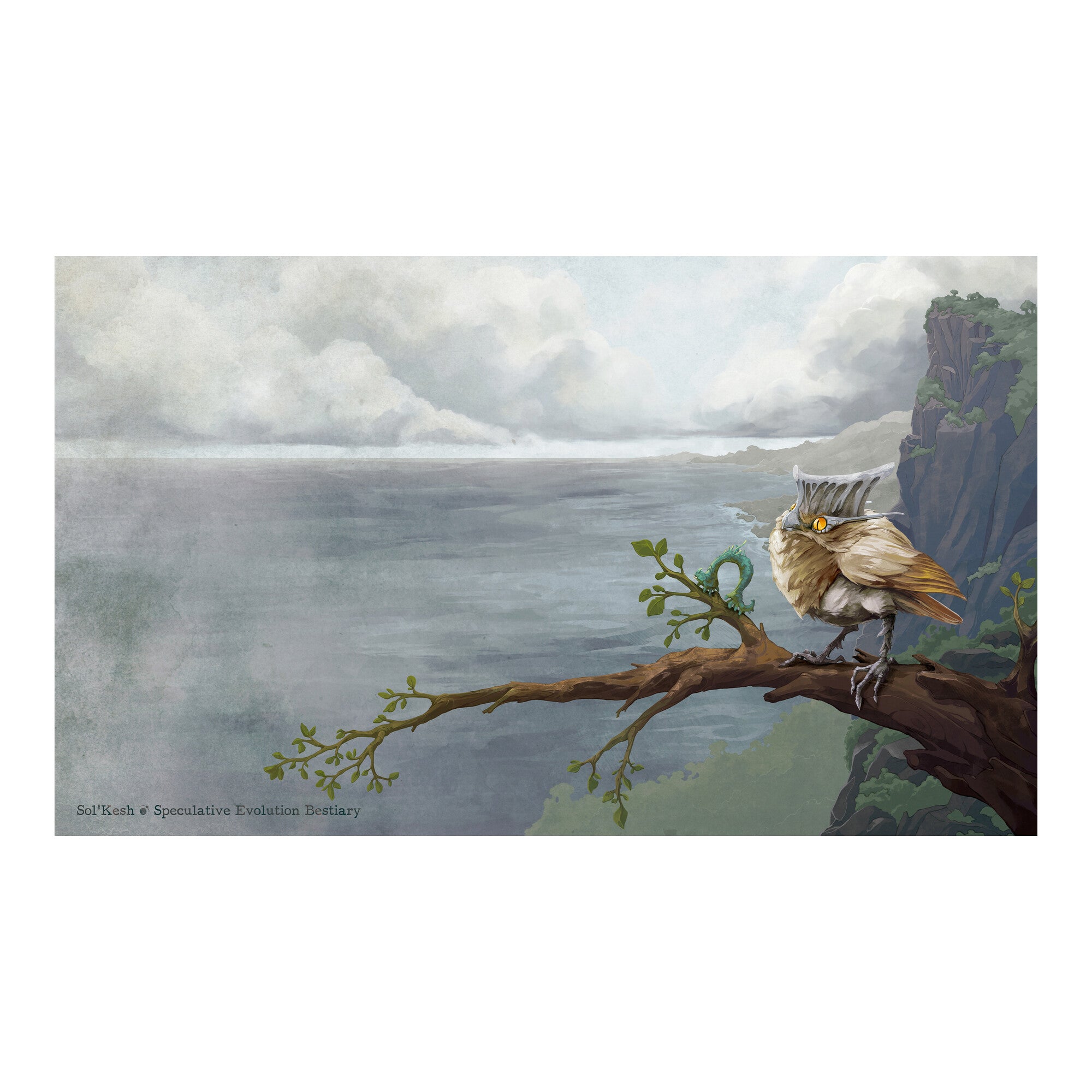 Sol Kesh playmat by Terry Maranda on a white background