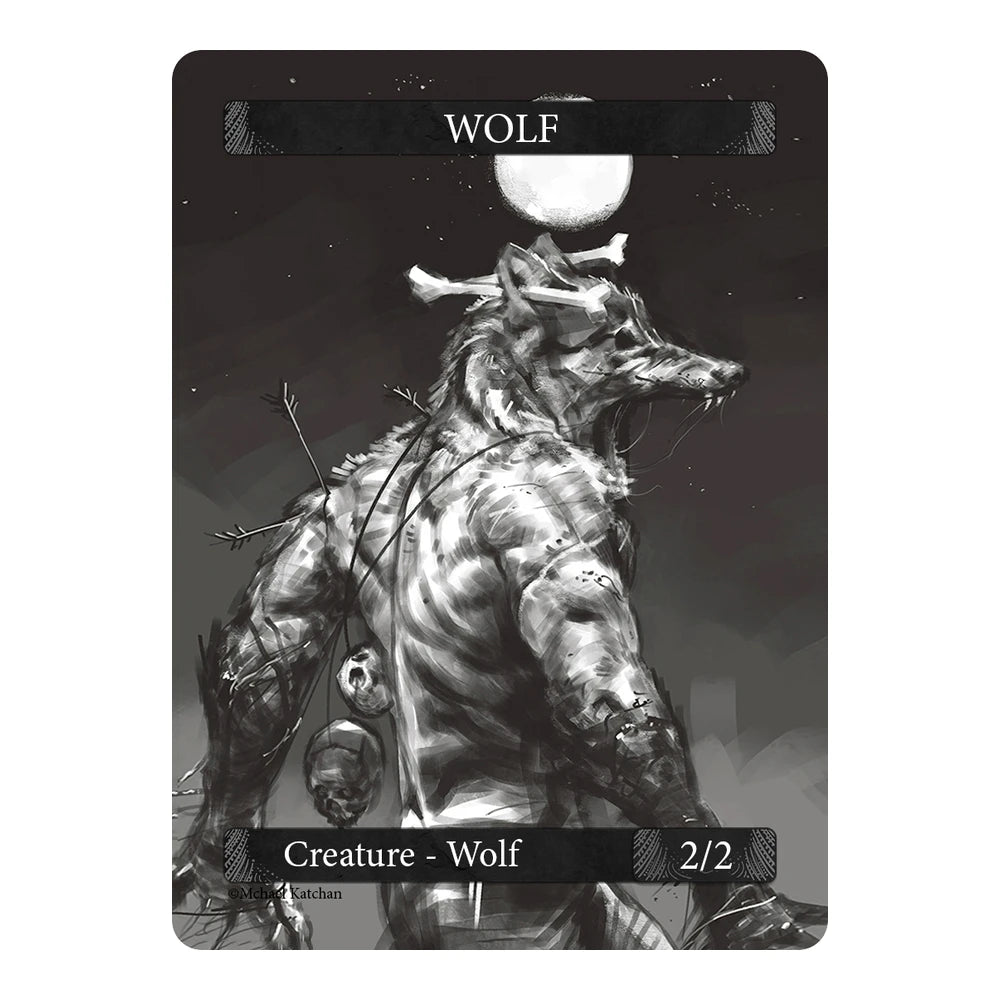 Lunar Werewolf Guardian — Moonlit Howl — Wolf 2/2