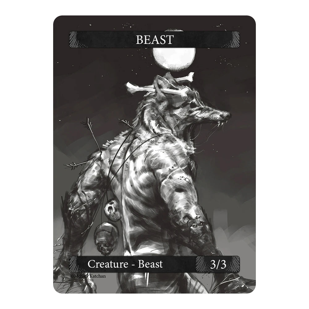 Lunar Werewolf Guardian — Moonlit Savagery — Beast 3/3