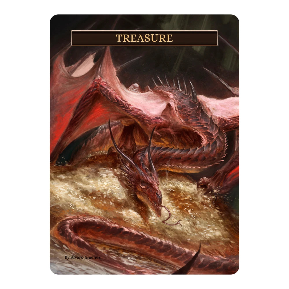 Crimson Cavern Wyrm — Treasure — Dragon 3/3