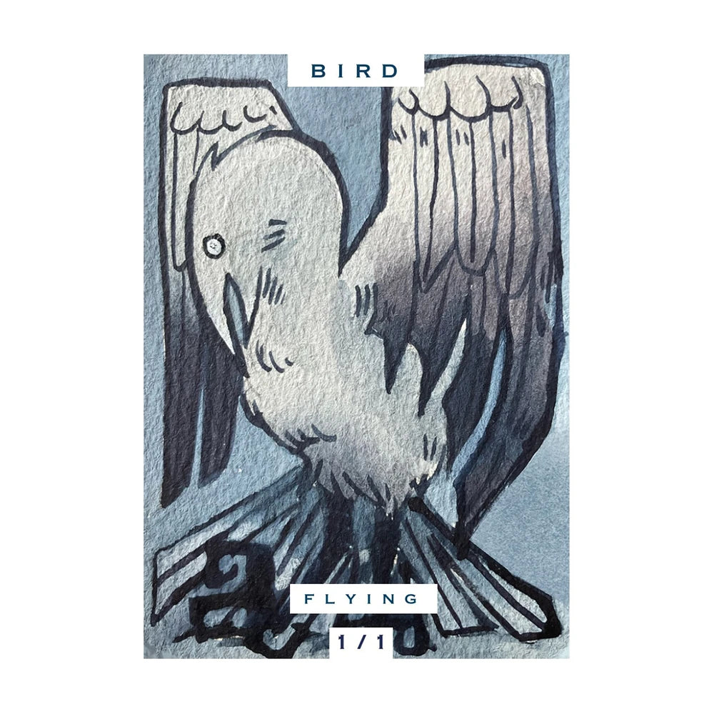 Dual Existence Mirror — Bird 1/1 Flying — Bird 2/2