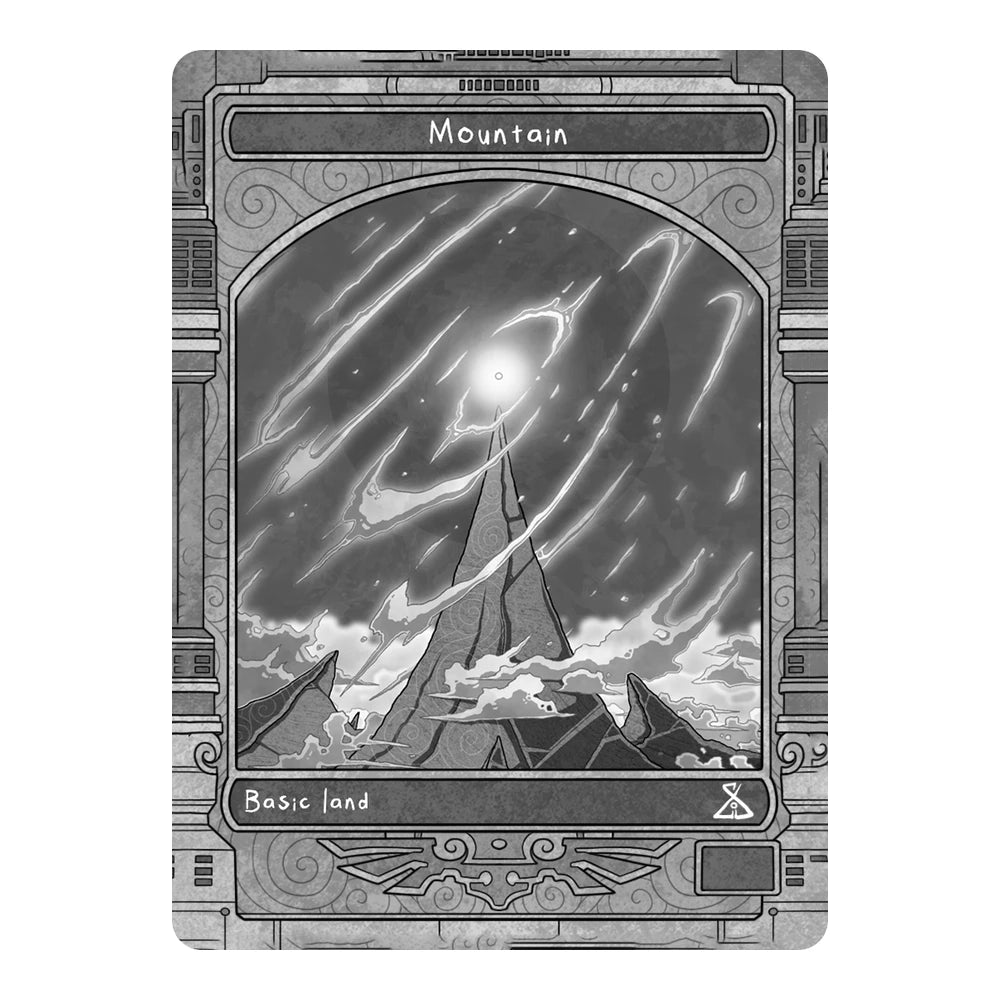 Regal Bones Mountain Basic Land — None — Mountain