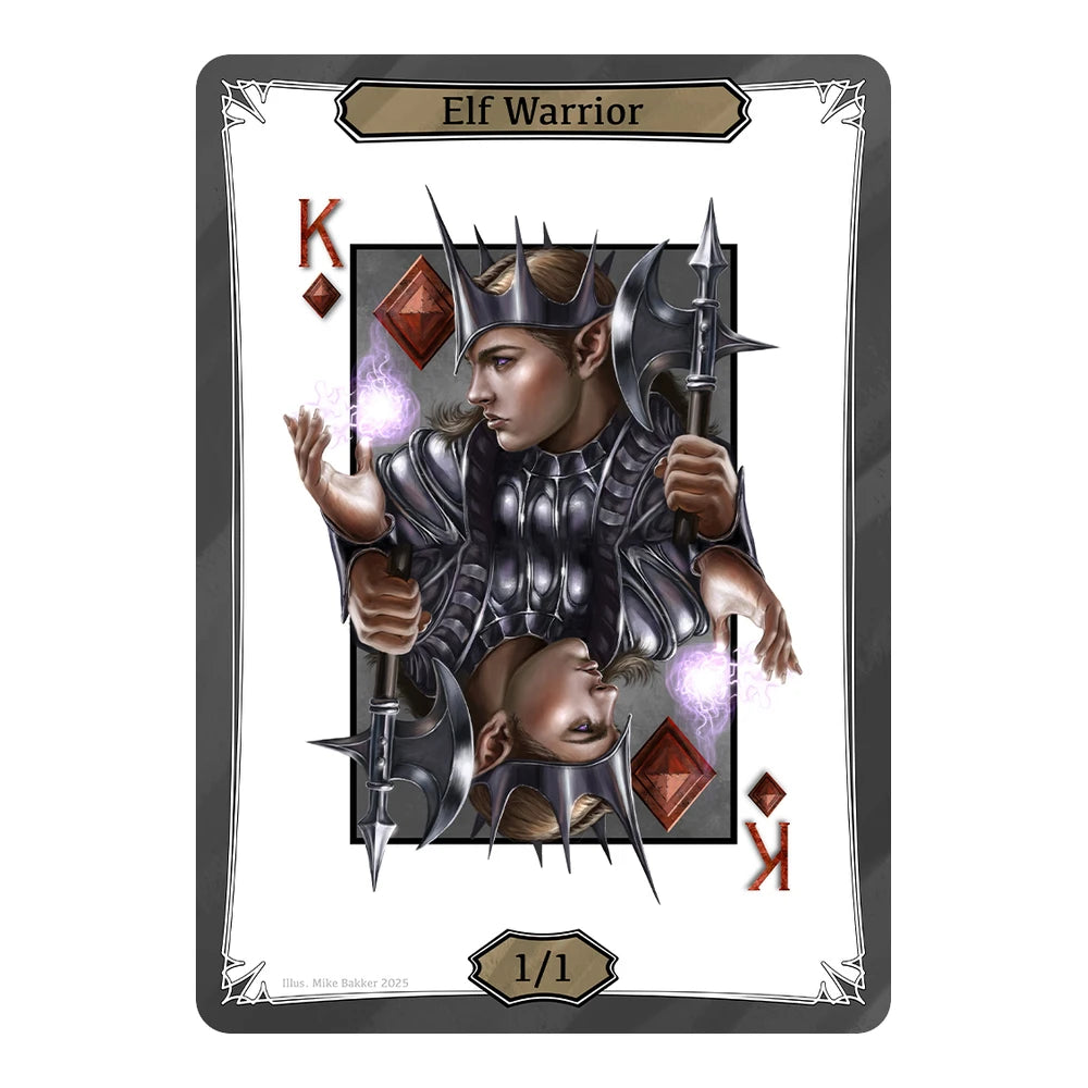 Mike Bakker Elf Warrior — None — Elf Warrior 1/1