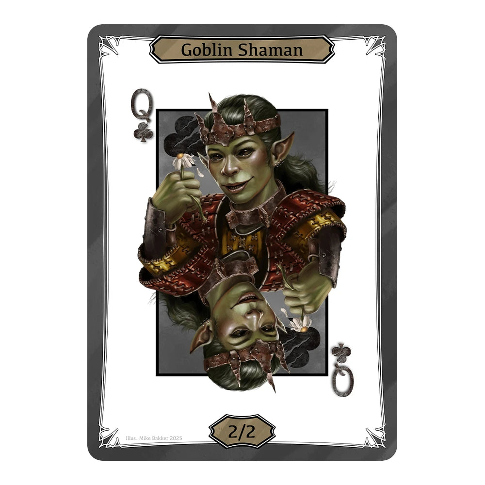 Mike Bakker Goblin Shaman — None — Goblin Shaman 2/2