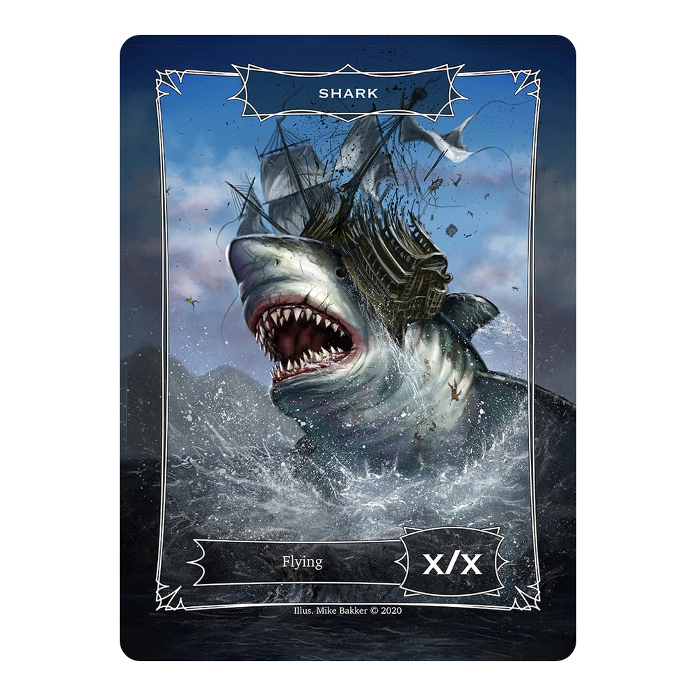 Mike Bakker Shark x/x Flying — None — Shark X/X