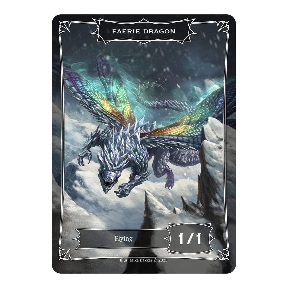 Mike Bakker Faerie Dragon 1/1 Flying — None — Faerie Dragon 1/1