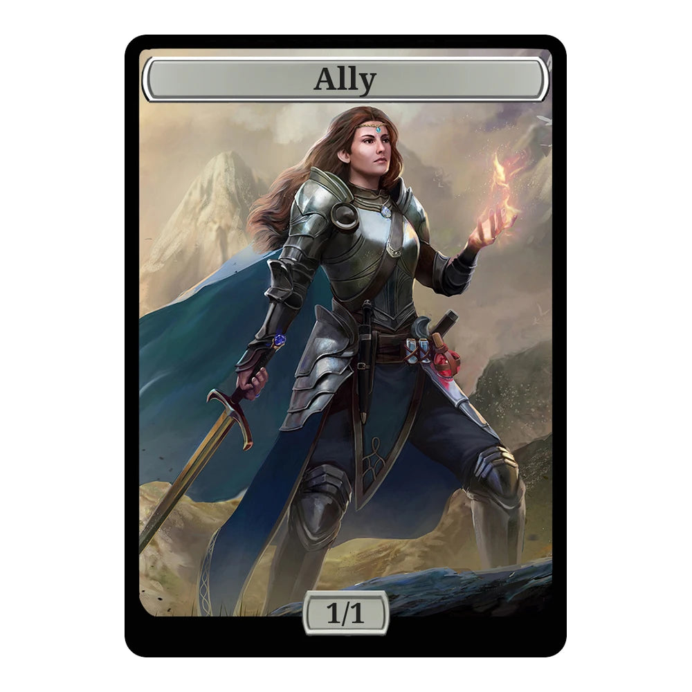 Through the Mountains — Replica — Title + P/T — Ally 1/1