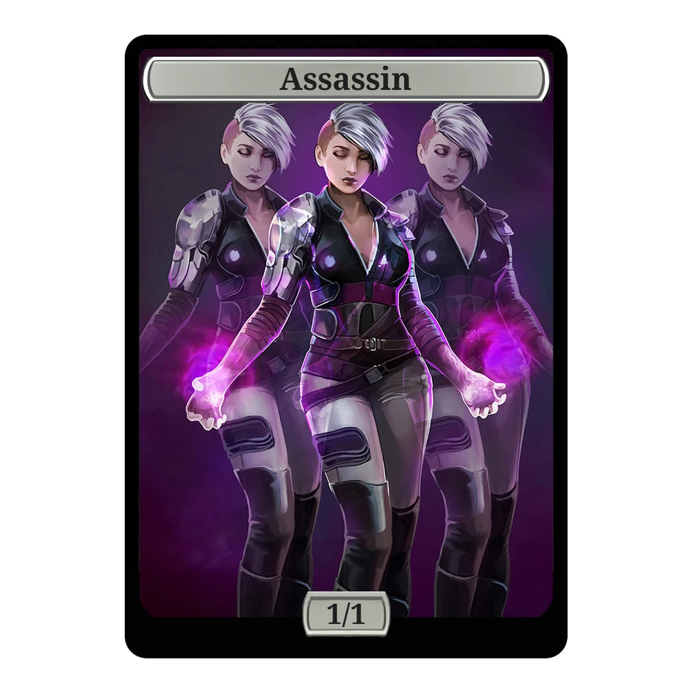 Cyber Control — Replica — Title + P/T — Assassin 1/1