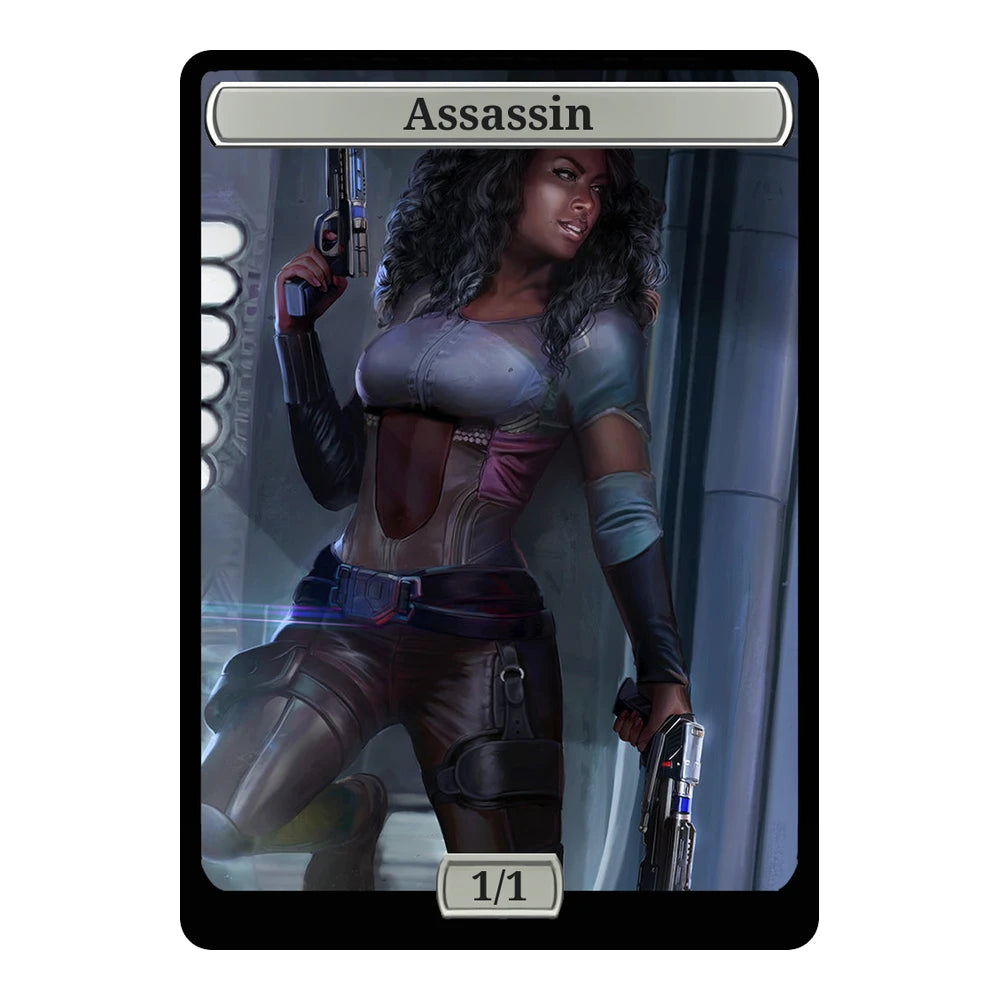 Infiltration — Replica — Title + P/T — Assassin 1/1