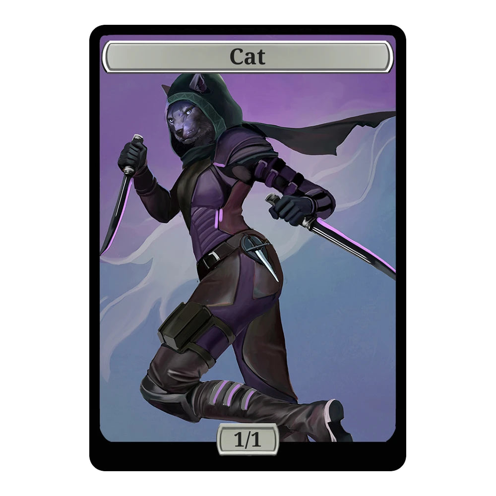 Ninja Cat — Replica — Title + P/T — Cat 1/1