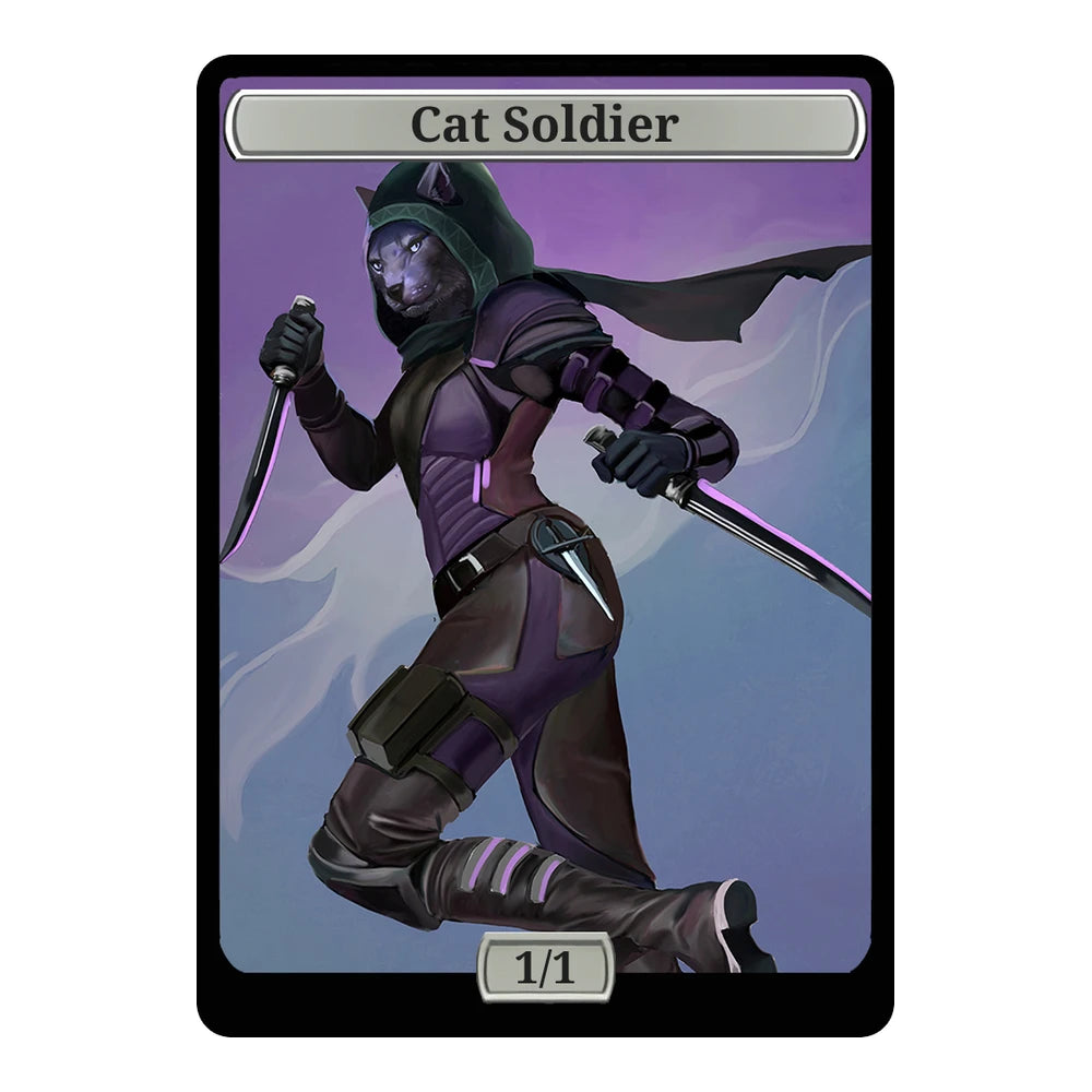 Ninja Cat — Replica — Title + P/T — Cat Soldier 1/1