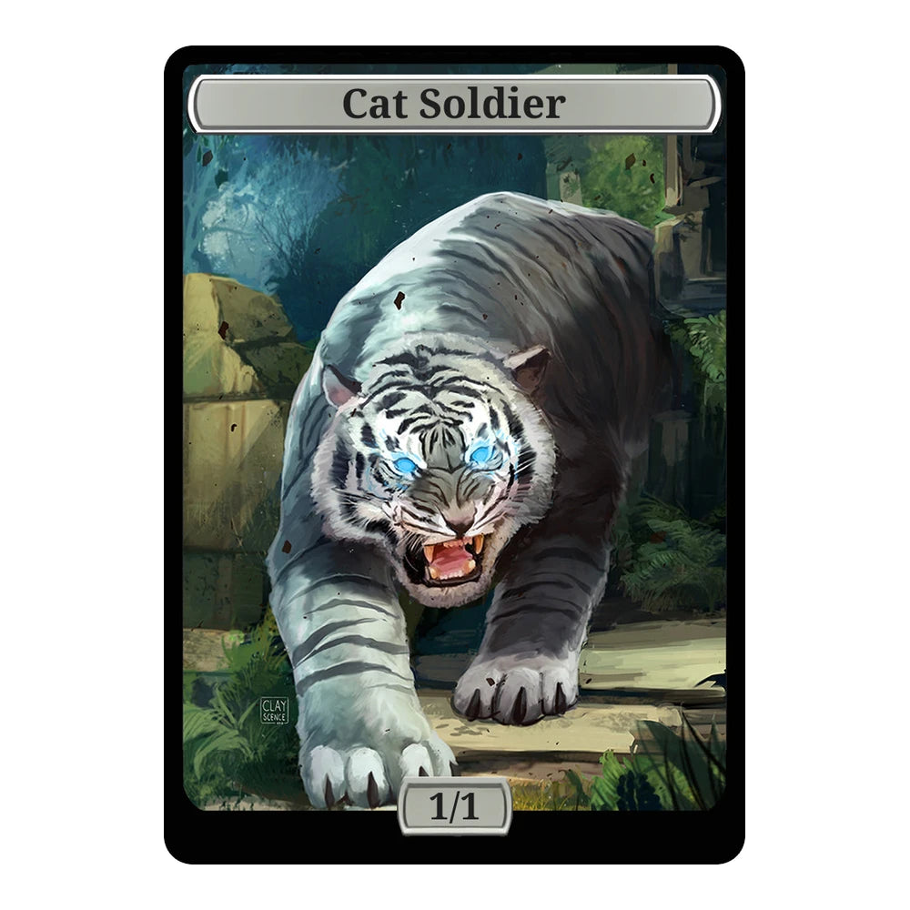 White Tiger — Replica — Title + P/T — Cat Soldier 1/1