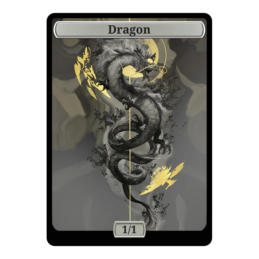 Celestial Serpent's Ascension — Replica — Title + P/T — Dragon 1/1