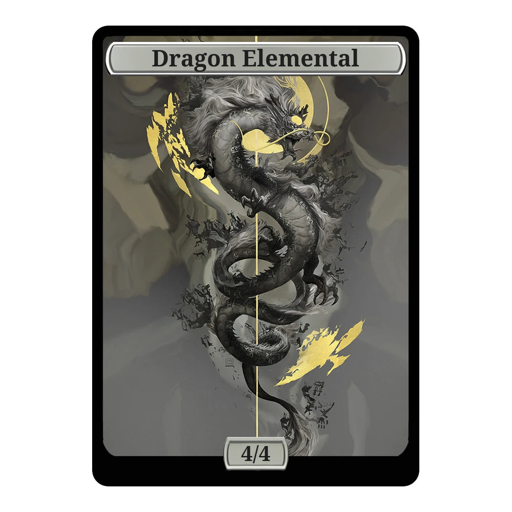 Celestial Serpent's Ascension — Replica — Title + P/T — Dragon Elemental 4/4