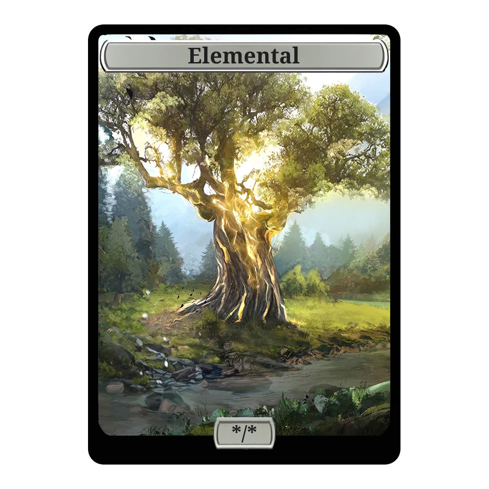 Magic Tree — Replica — Title + P/T — Elemental */*