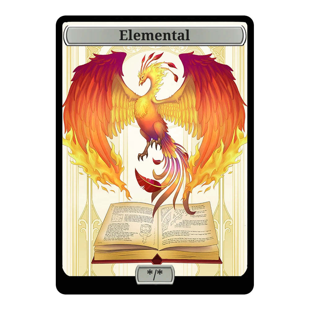 Book Phoenix — Replica — Title + P/T — Elemental */*