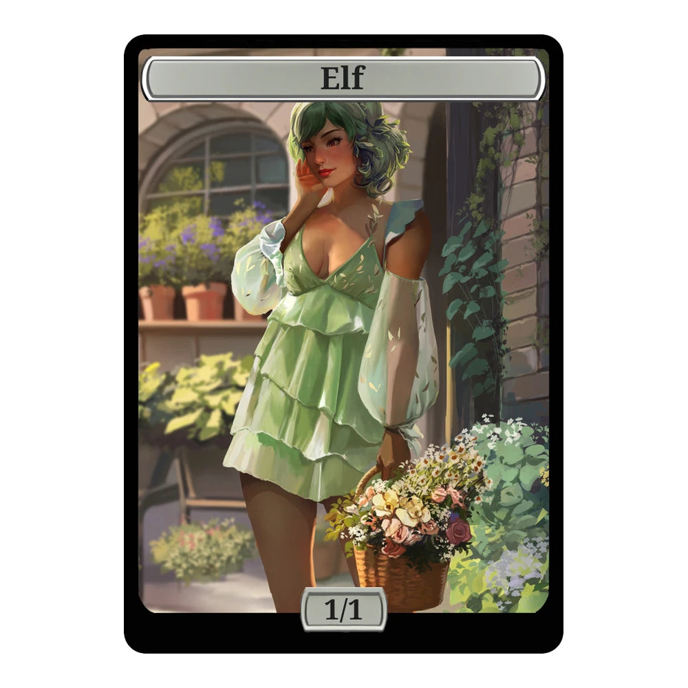 Green Dress — Replica — Title + P/T — Elf 1/1