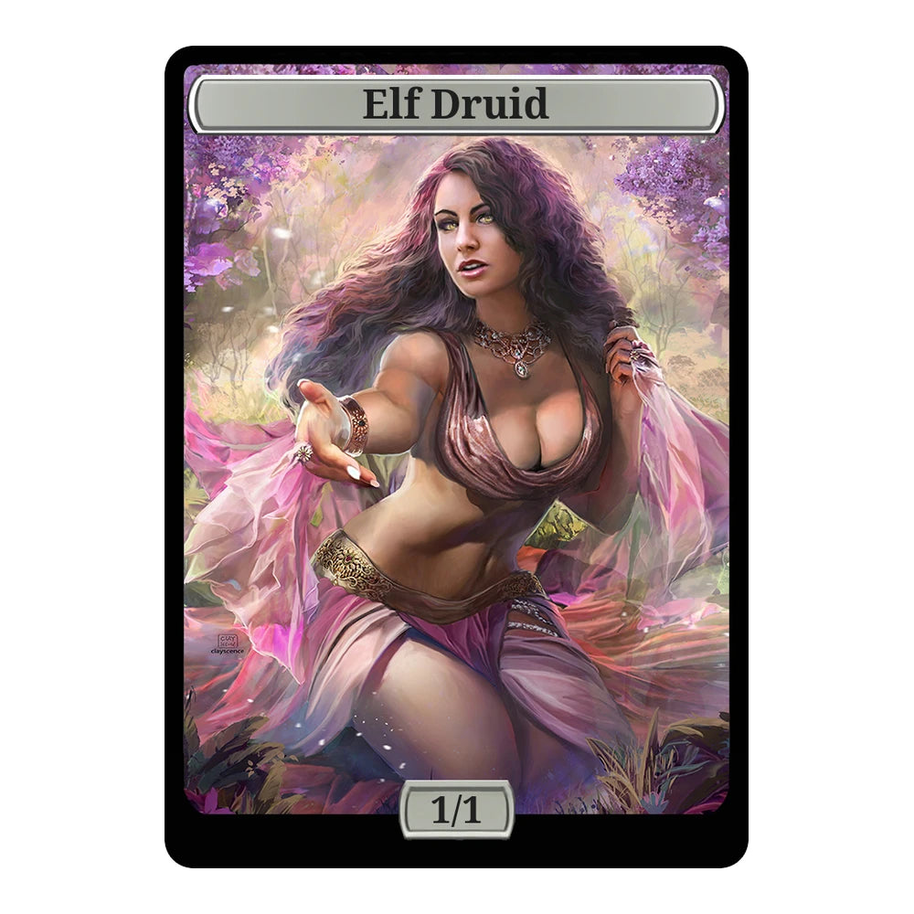 The Nymph — Replica — Title + P/T — Elf Druid 1/1