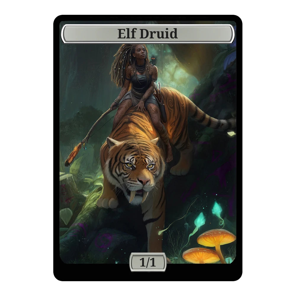 Jungle Spirit Bond — Replica — Title + P/T — Elf Druid 1/1