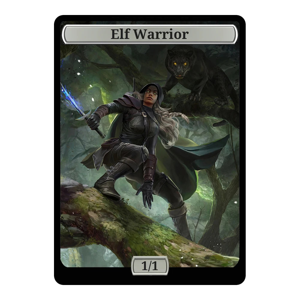 Sygil — Replica — Title + P/T — Elf Warrior 1/1