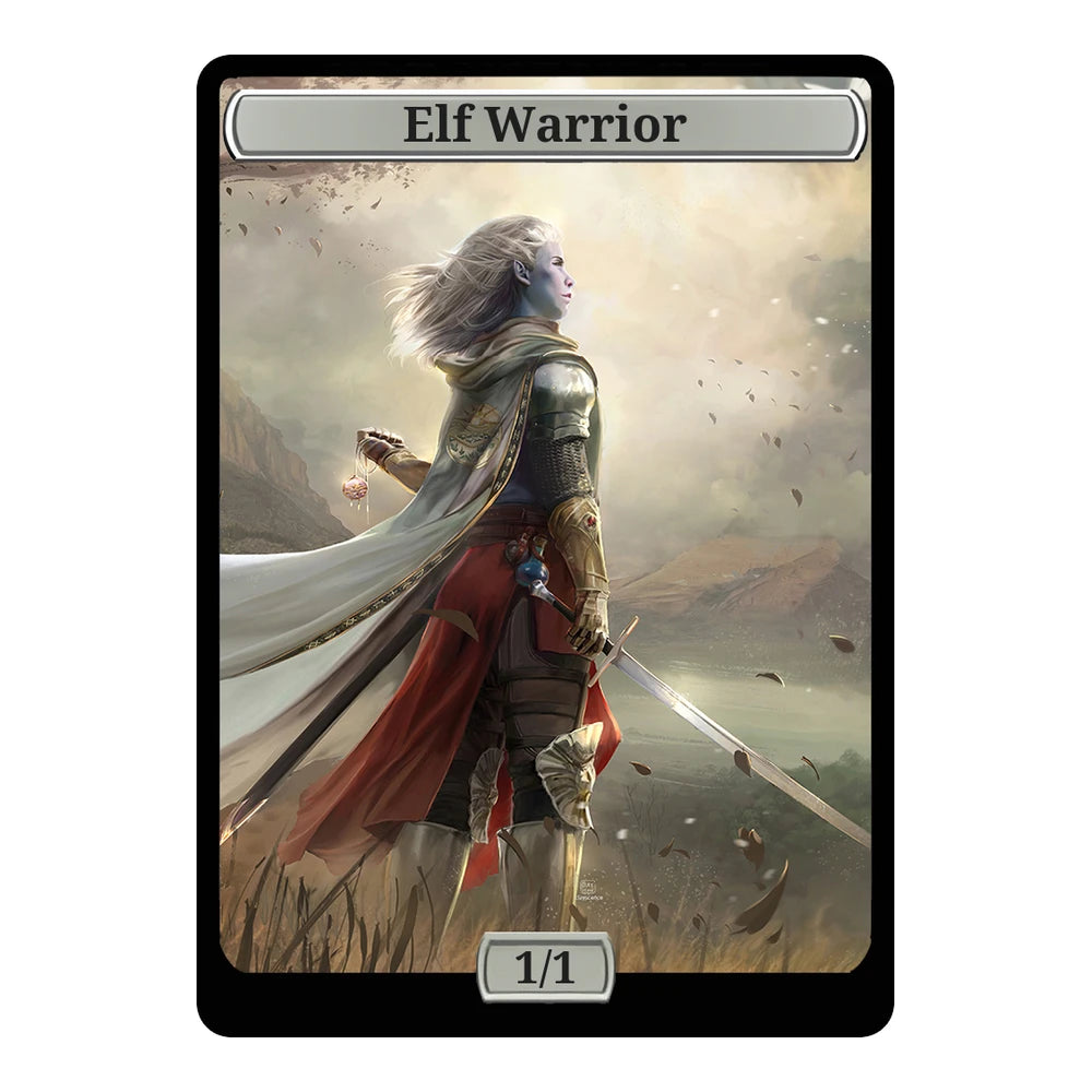 Memories — Replica — Title + P/T — Elf Warrior 1/1