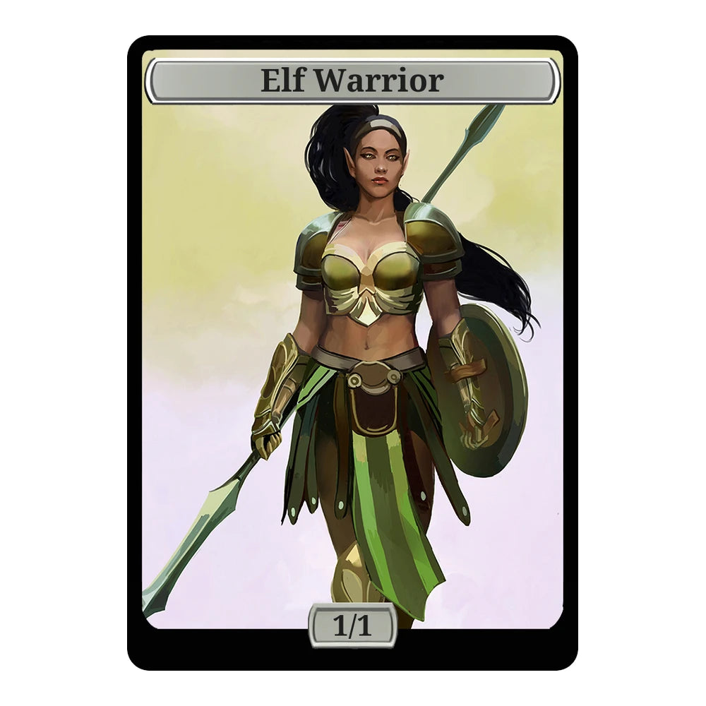 Strength — Replica — Title + P/T — Elf Warrior 1/1